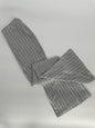 Gray Soft Ribbed Bell-Bottoms