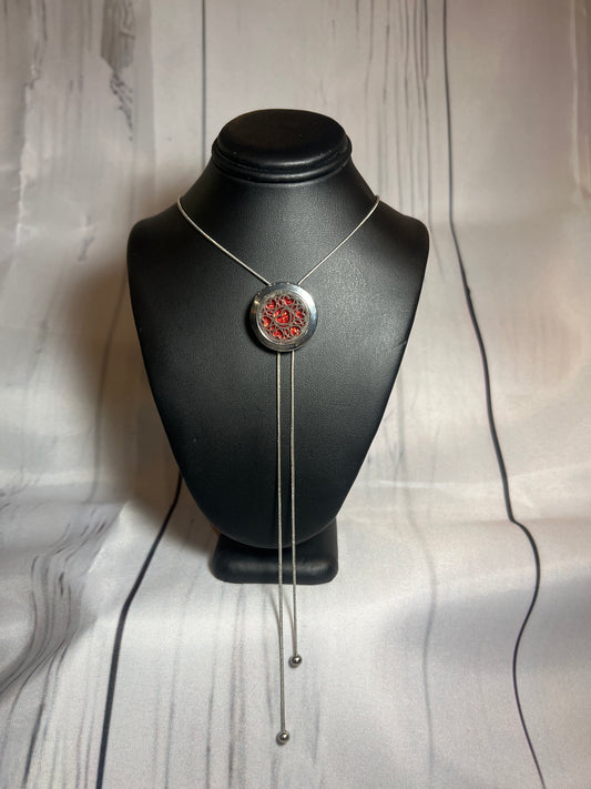 Heart interchangeable fragrances necklace