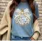 PK1 Slate Blue T Shirt with Porcelain China Print