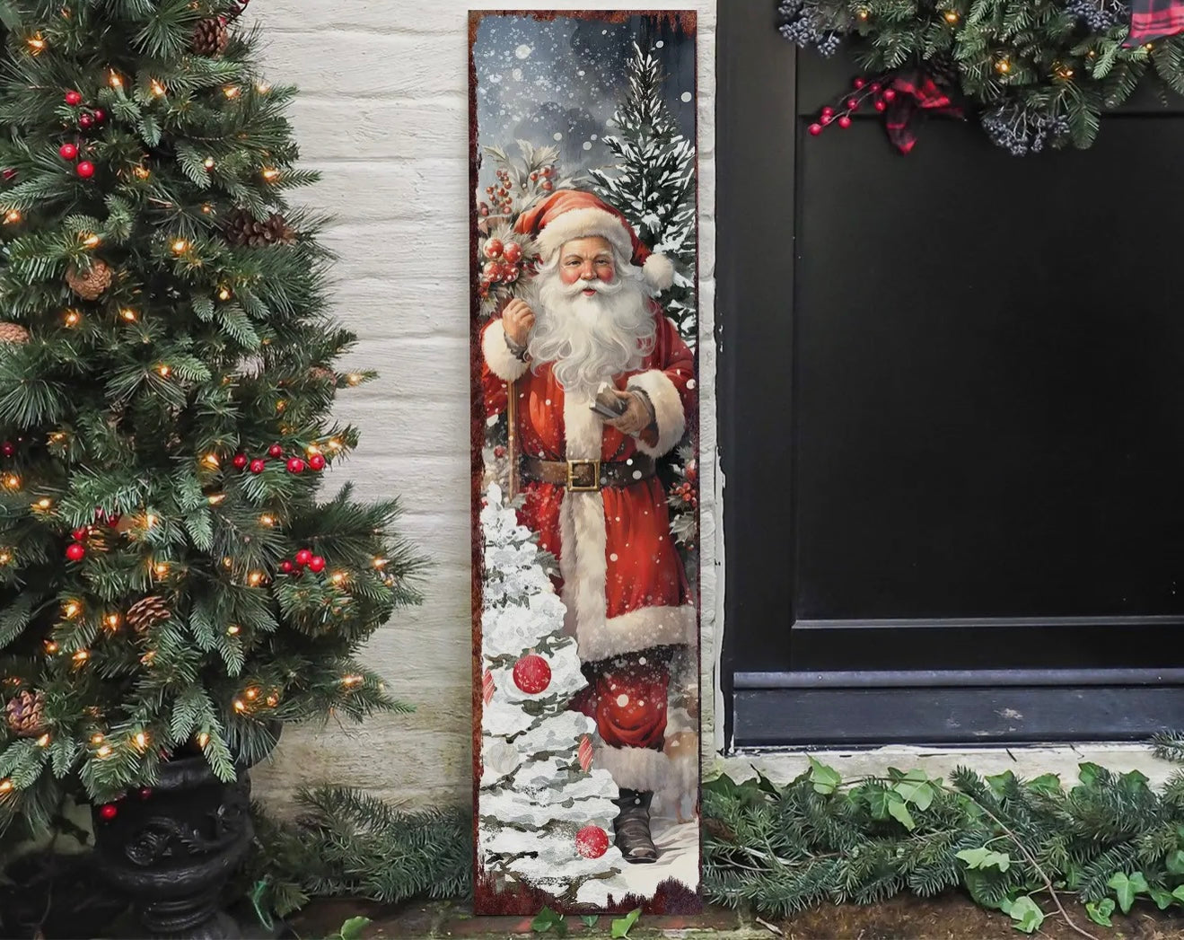 Santa Claus Indoor/Outdoor Sign