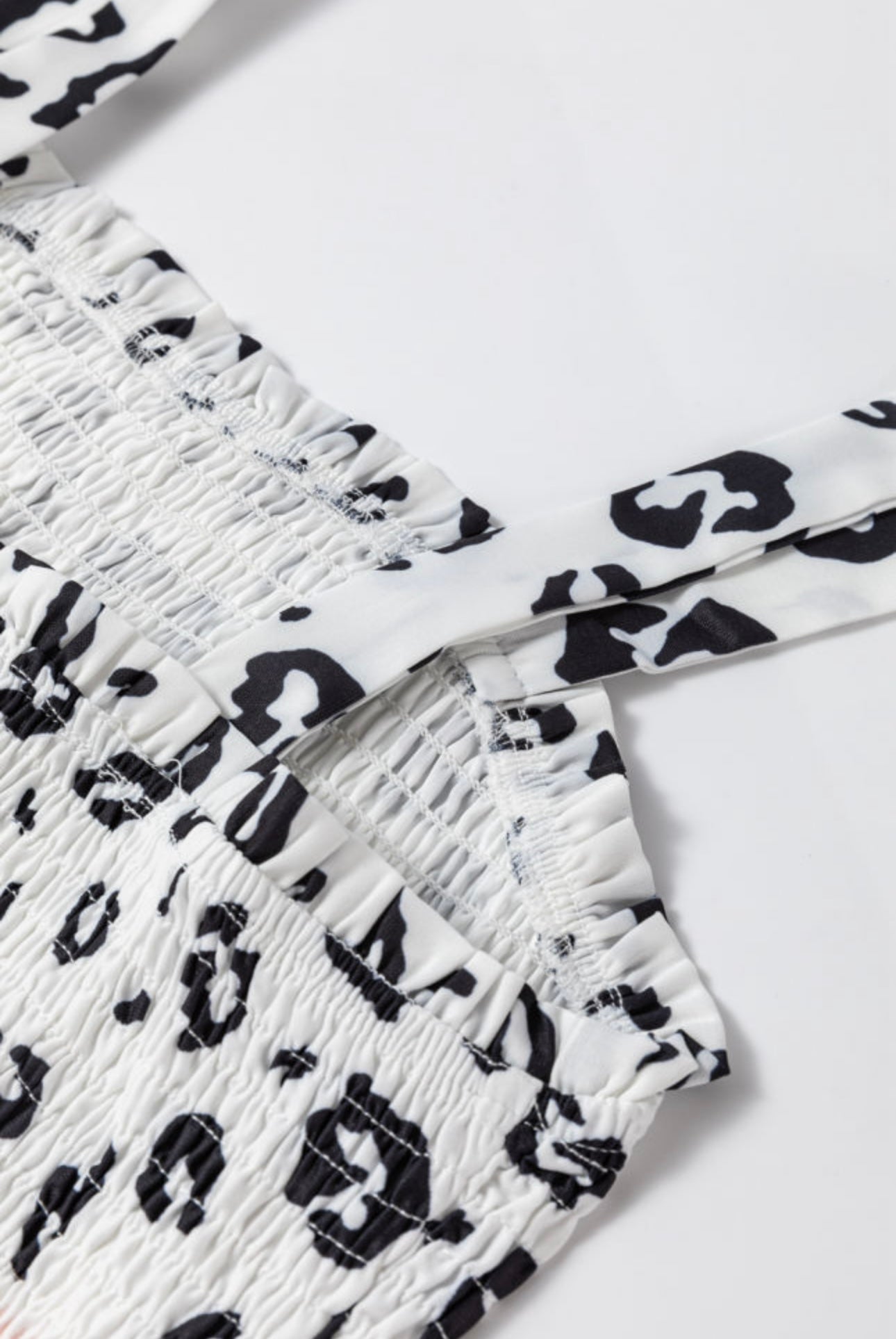 Animal Print Accent Sundress