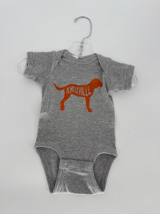 Gray Knoxville Smokey T Shirt and Onsie