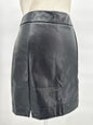 Black Pleather Skirt