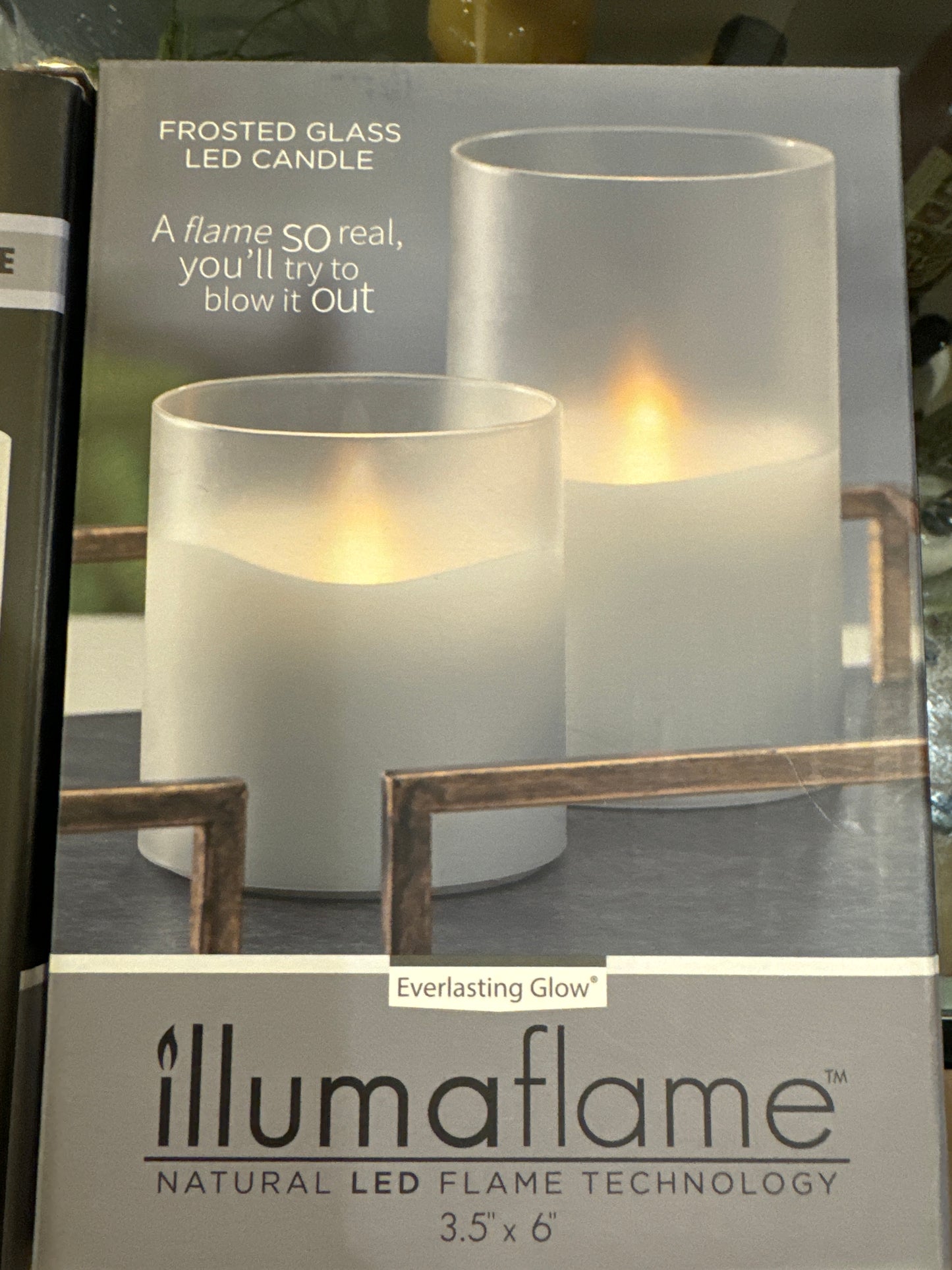 Illumaflame | Natual LED Flameless Candle | 3.5" x 6"
