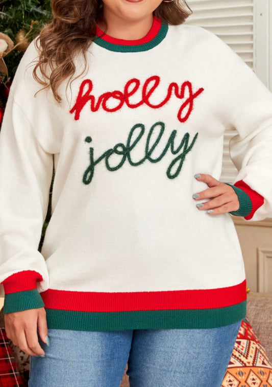 Holly jolly Christmas sweater