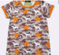 CCSS Camo Smokey Dog and Orange Star Romper