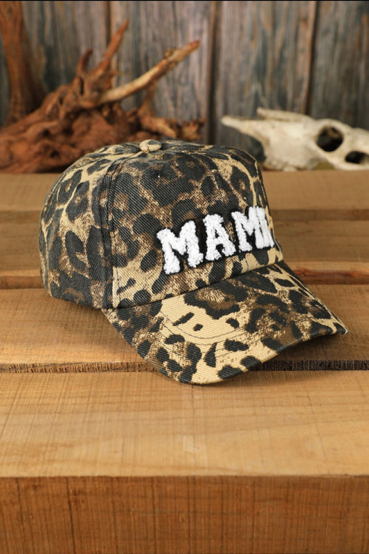 MAMA Animal Print Cap