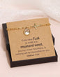 MSBS Mustard Seed Bracelet with Gift Box and Card Detail