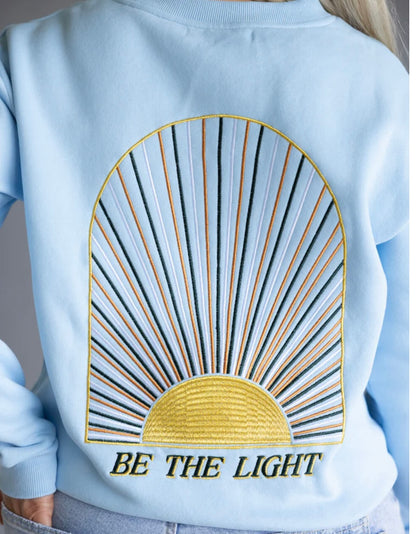 SS Simply Southern Be The Light Sweatshirt