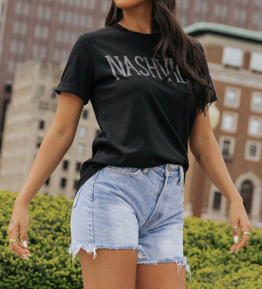 NASHVILLE T Shirt with Sparkle