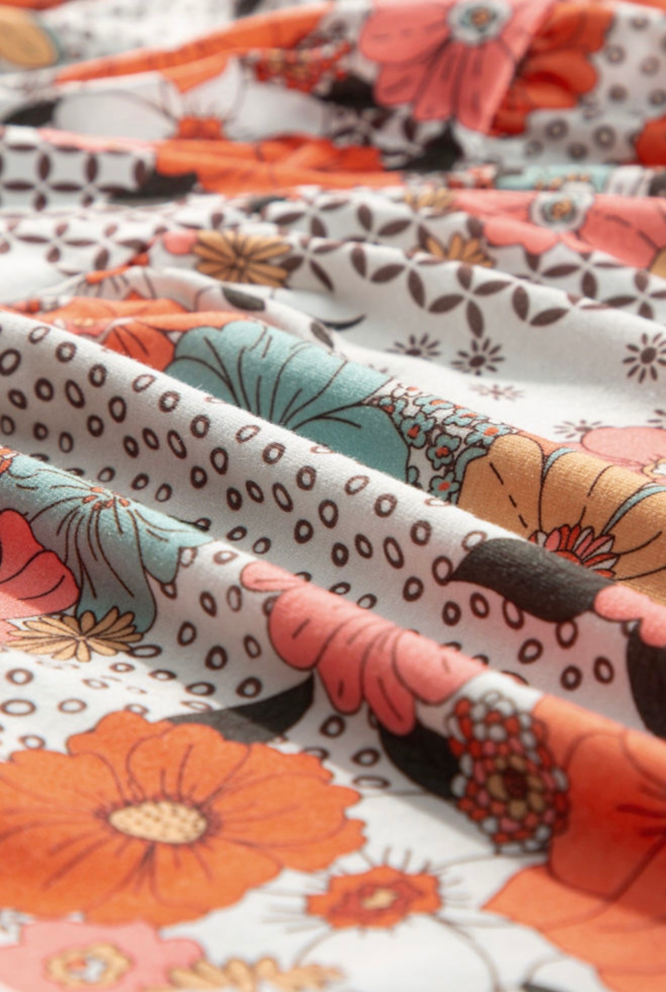 Floral Print multi Color Top