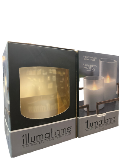Illumaflame | Natual LED Flameless Candle | 3.5" x 6"
