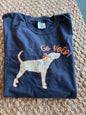 CCGV Go Vols Checked Smokey Dog T Shirt