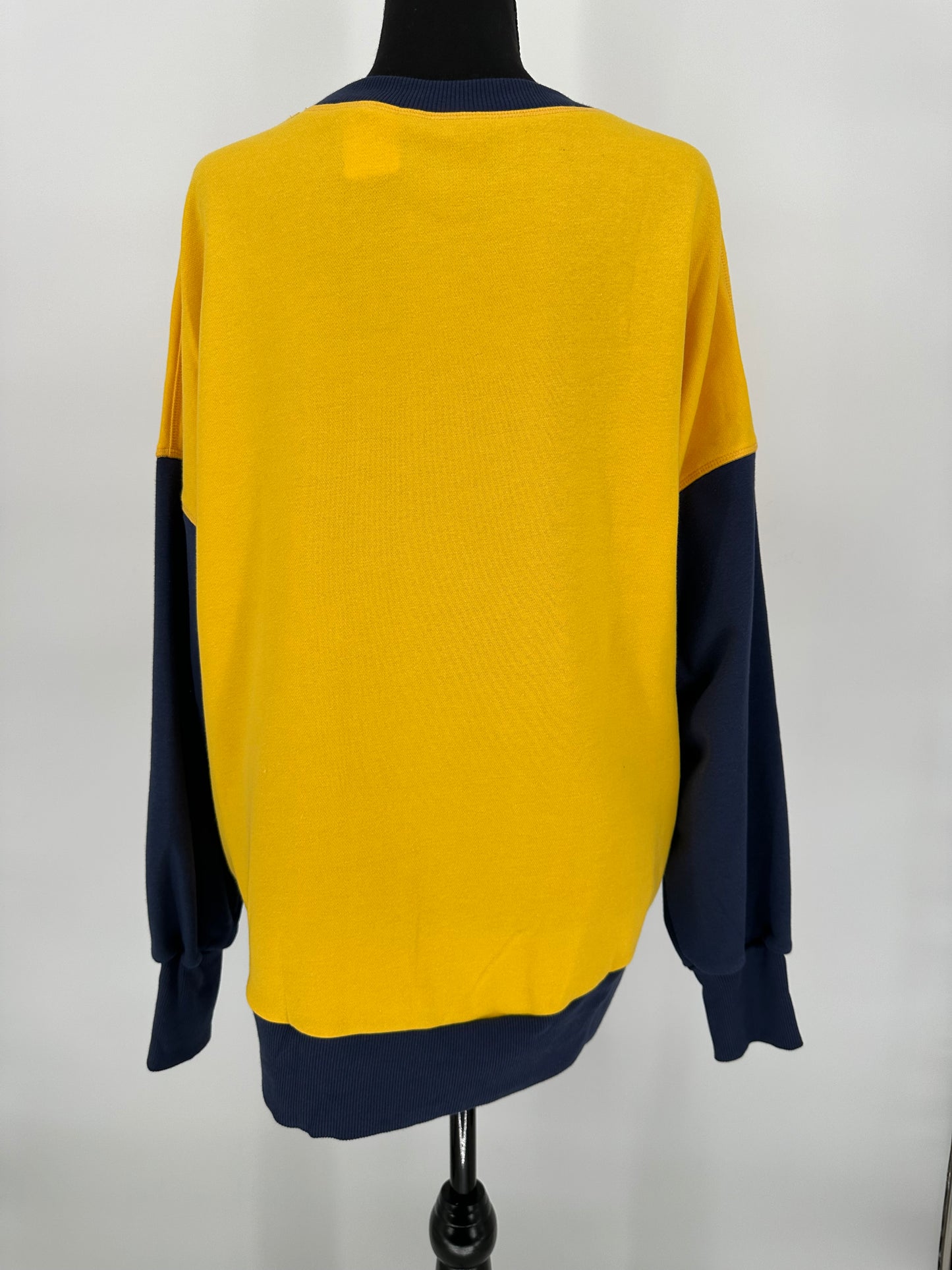 Blue and gold Sweatshirt