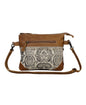 Ivy's Gifts & Boutique MY3 Dainty Delight small purse with contrast colors and external zippered pockets, stylish and compact.
