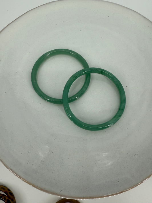 Trendy Faux Jade-Like Bracelet