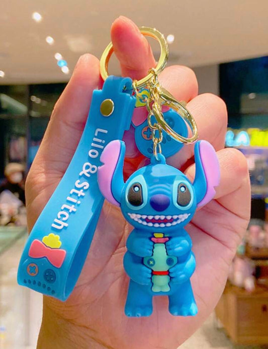 Vinyl Character Bag Charm/Key Chain Wristlet