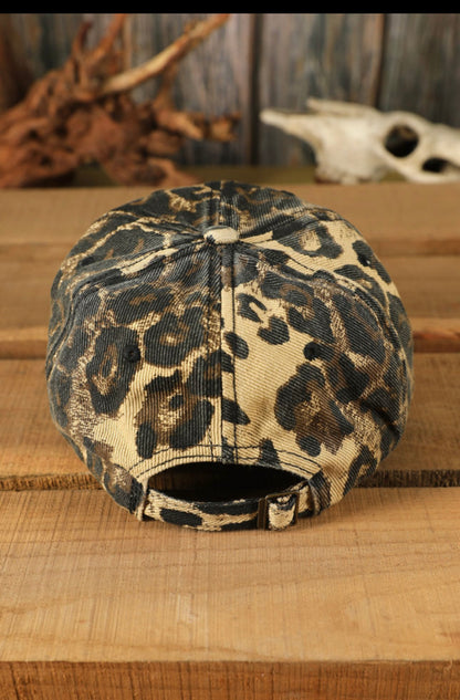 MAMA Animal Print Cap