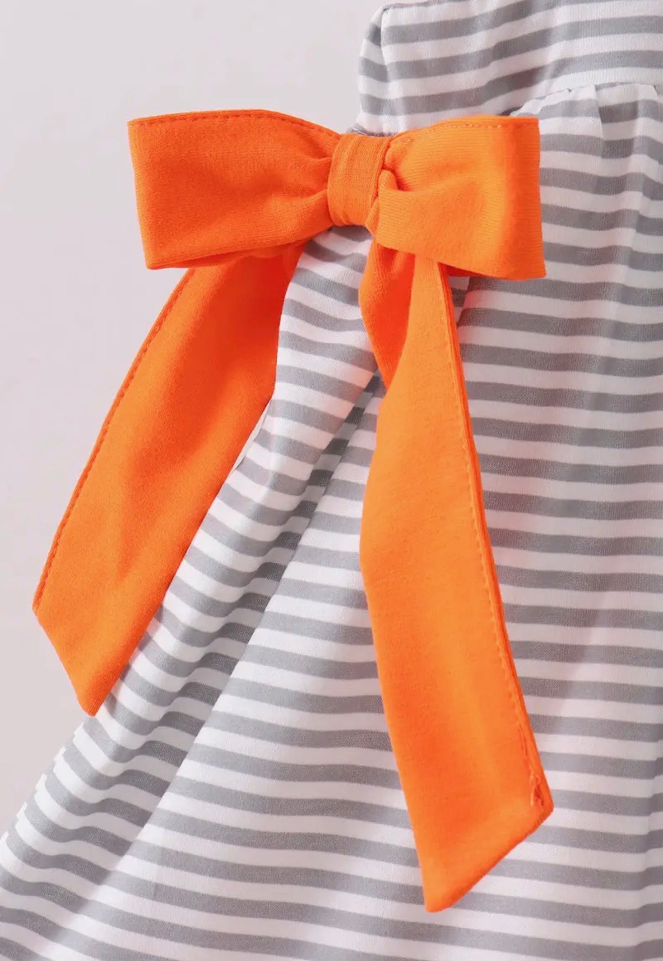 TN2 Embroidered Smokey Ruffle Dress with Side Bow Accents