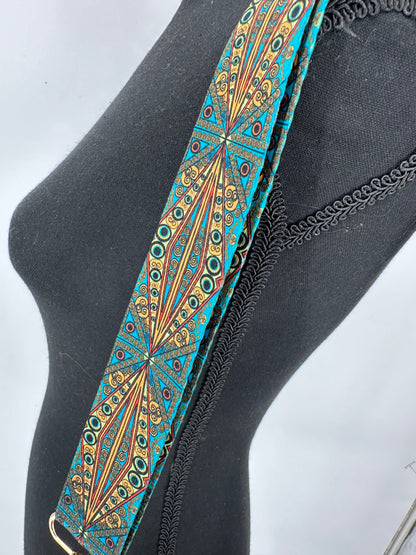 Camel Color Shoulder Bag with Trendy Camera Strap