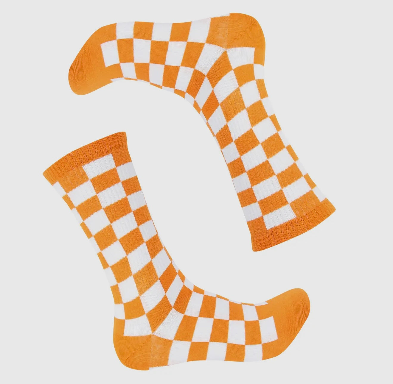 Checkered board socks