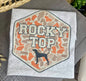 FRT Rocky Top Camo Print Design T Shirt