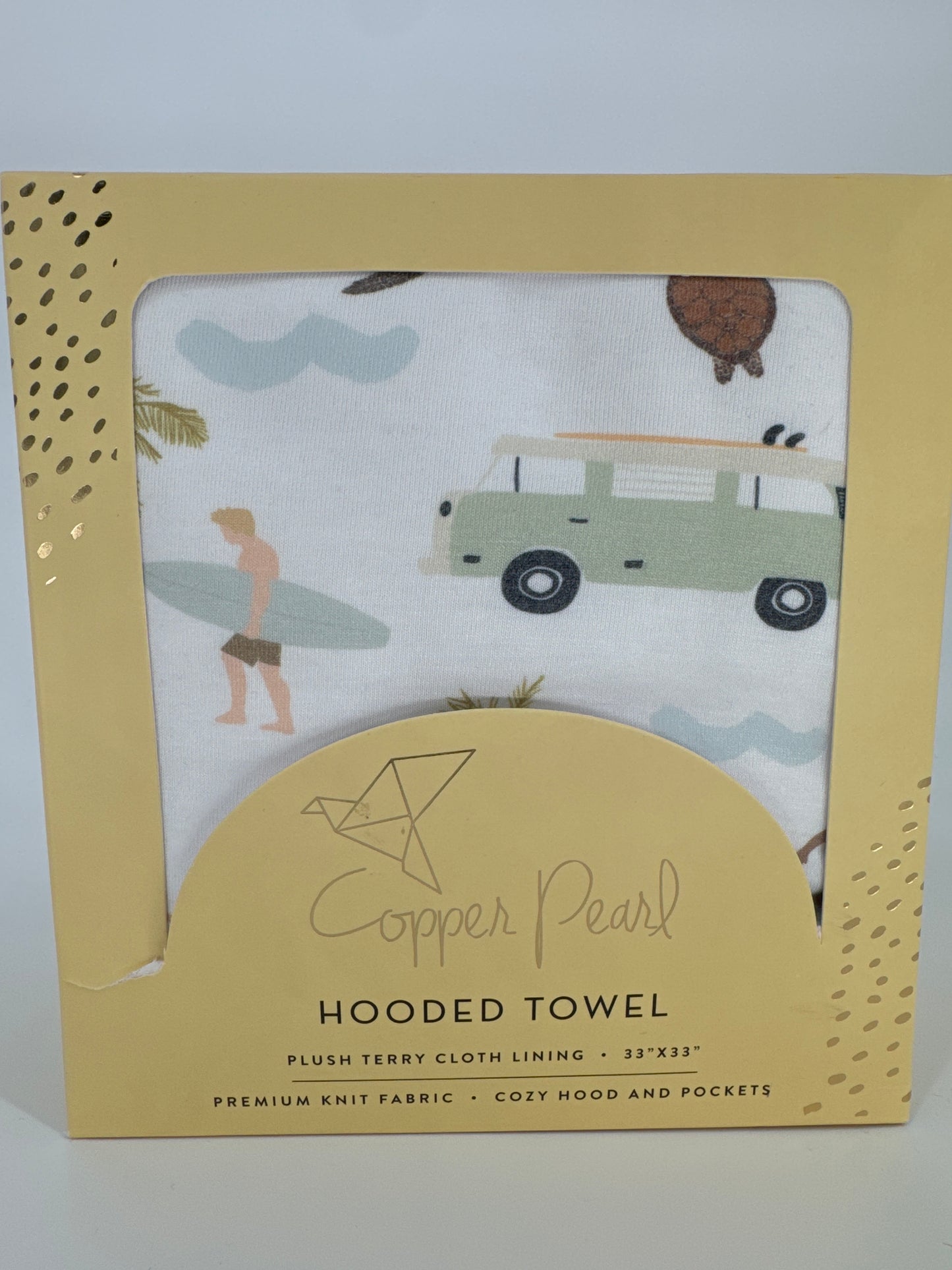 Hooded Towel | Copper Pearl