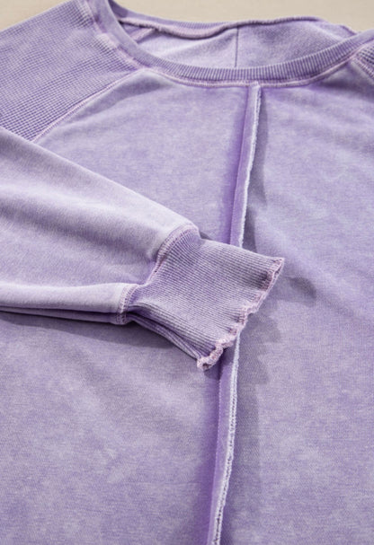 Acid Wash Purple Top
