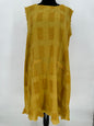 Umgee Green Yellow Sleeveless Dress