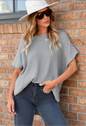Gray Oversized Sweater