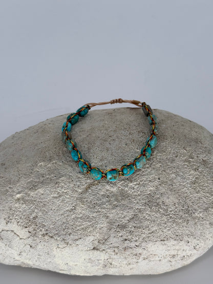 Natural Stone Adjustable Bracelet