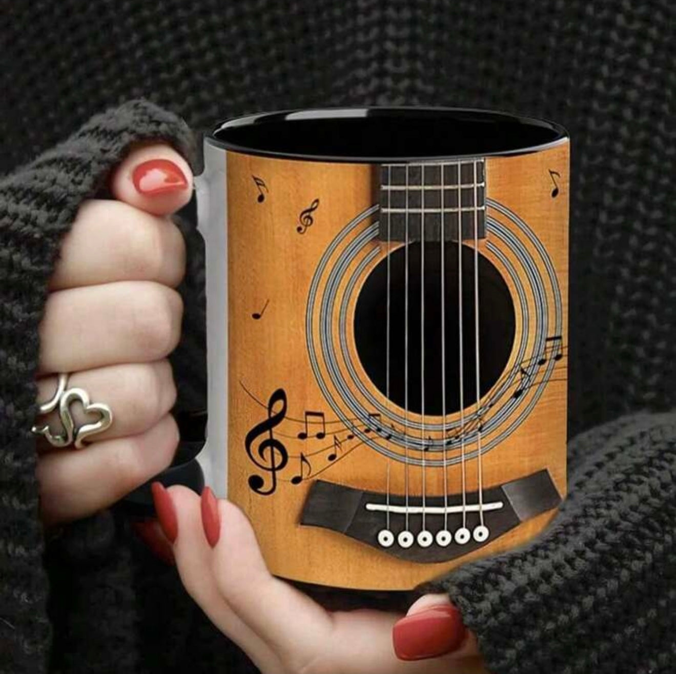 Guitar Coffee Cups