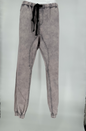 Pol Purple Acid Wash Joggers with Black Drawstring