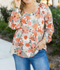 Floral Print multi Color Top