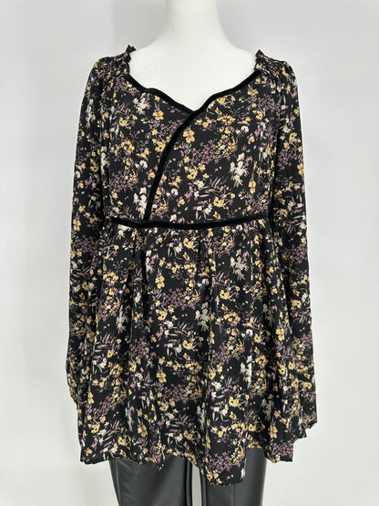 Umgee plus size Floral blouse