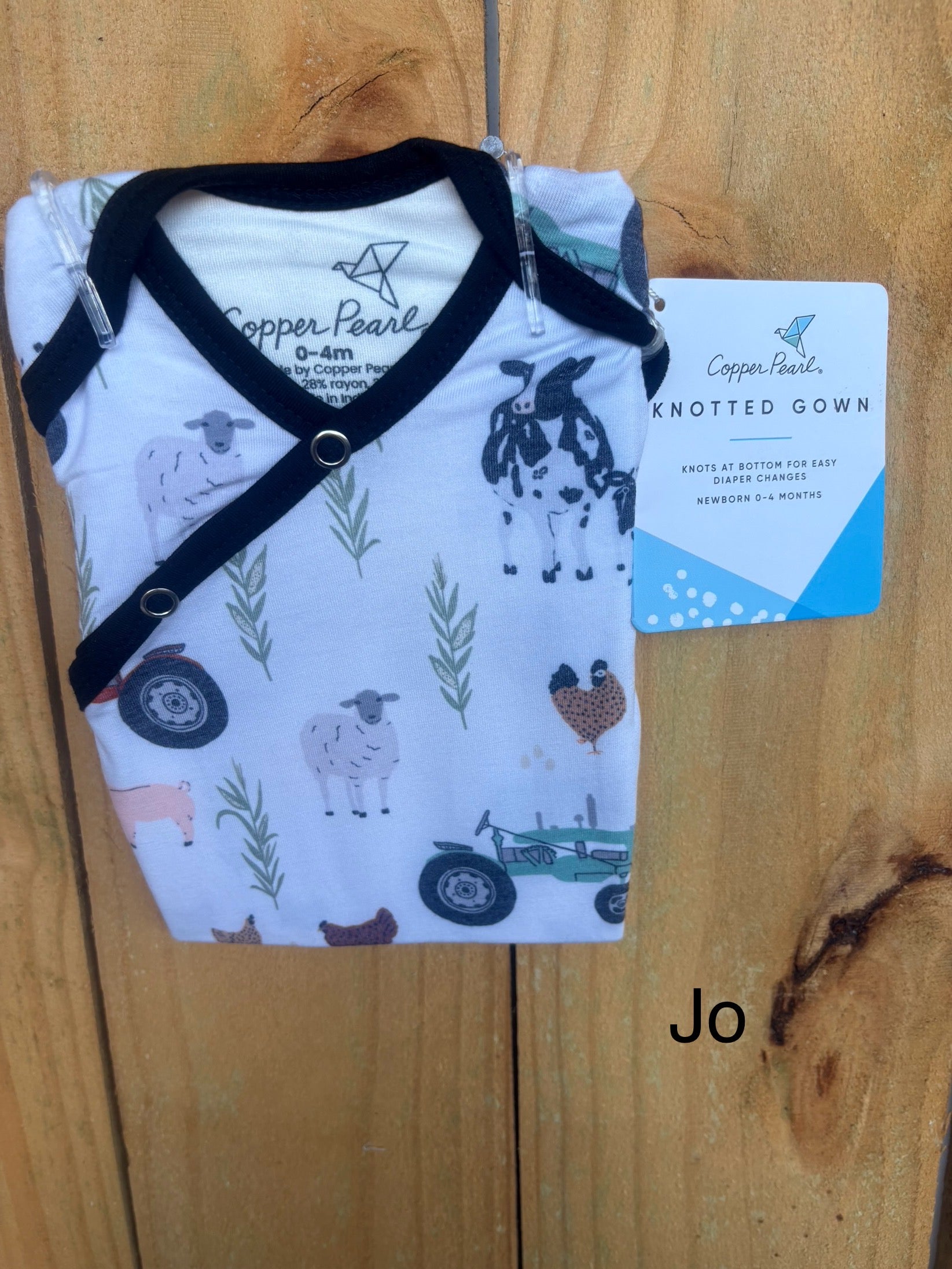 Copper Pearl Knotted Gown - Ivy's Gifts & Boutique