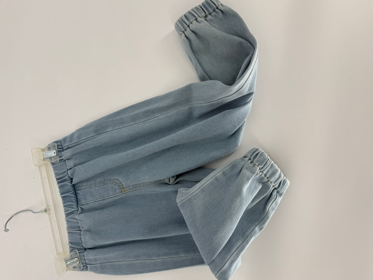 2 Pc Boys Long Sleeve Shirt and Jogger Style Jeans