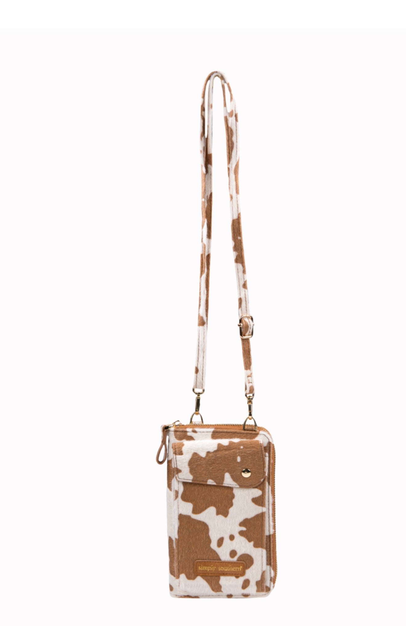 SS Cross body Phone case Wallet in Cow Print or Snake Skin Print