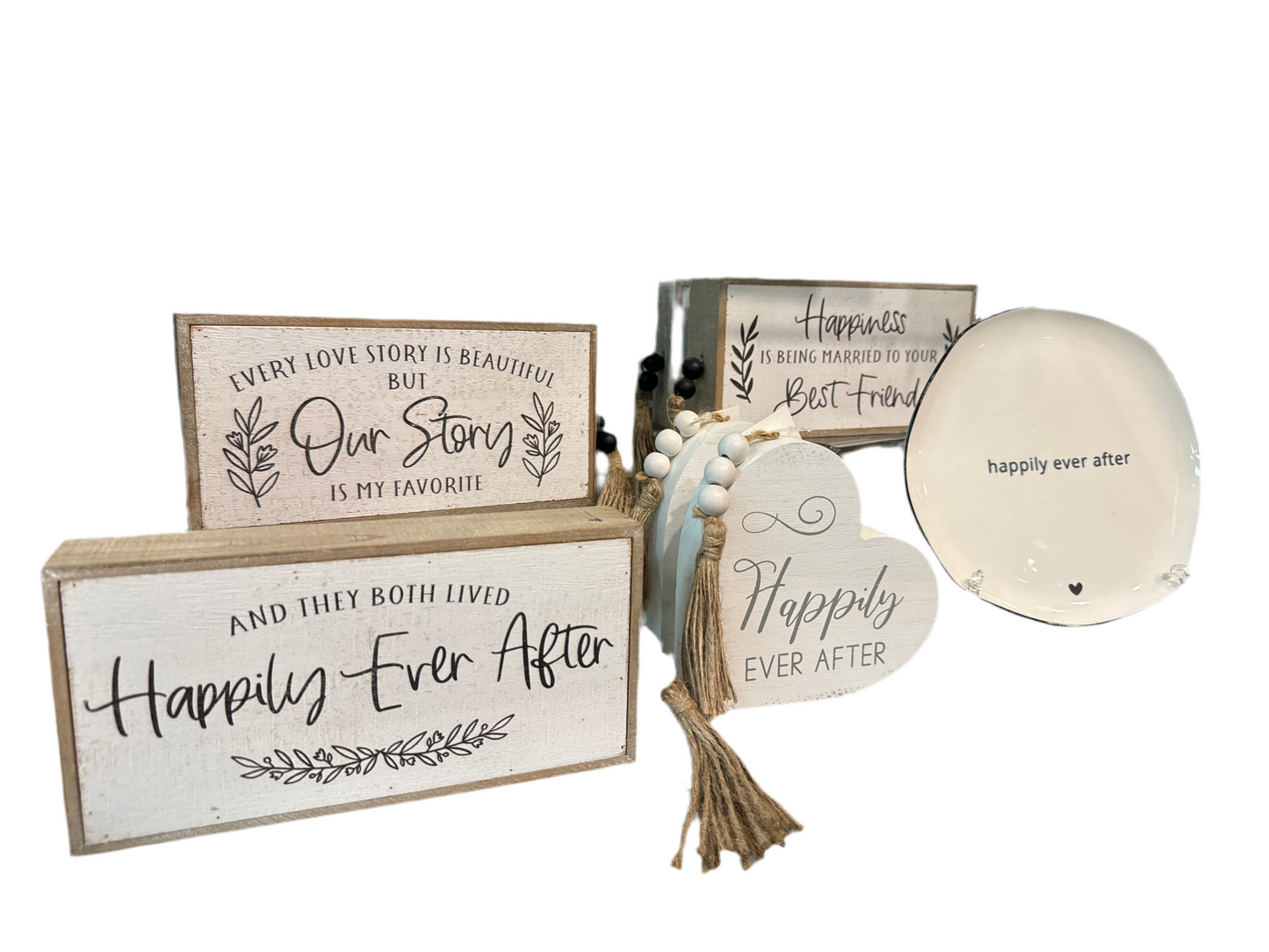 Wedding Sentiment Signs
