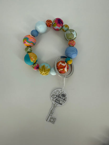 Jilzarah Handmade Clay Bead Wrist Key Ring