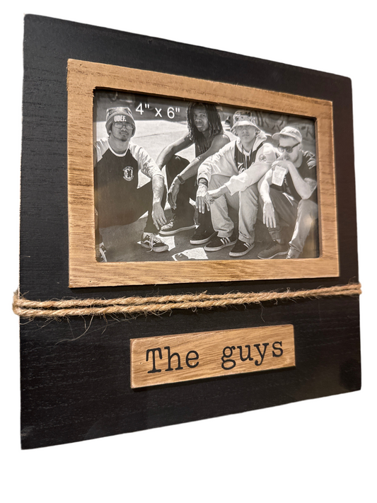 Frame 4” x 6” | The Guys