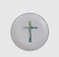 Watercolor Painted Cross Trinket Dish
