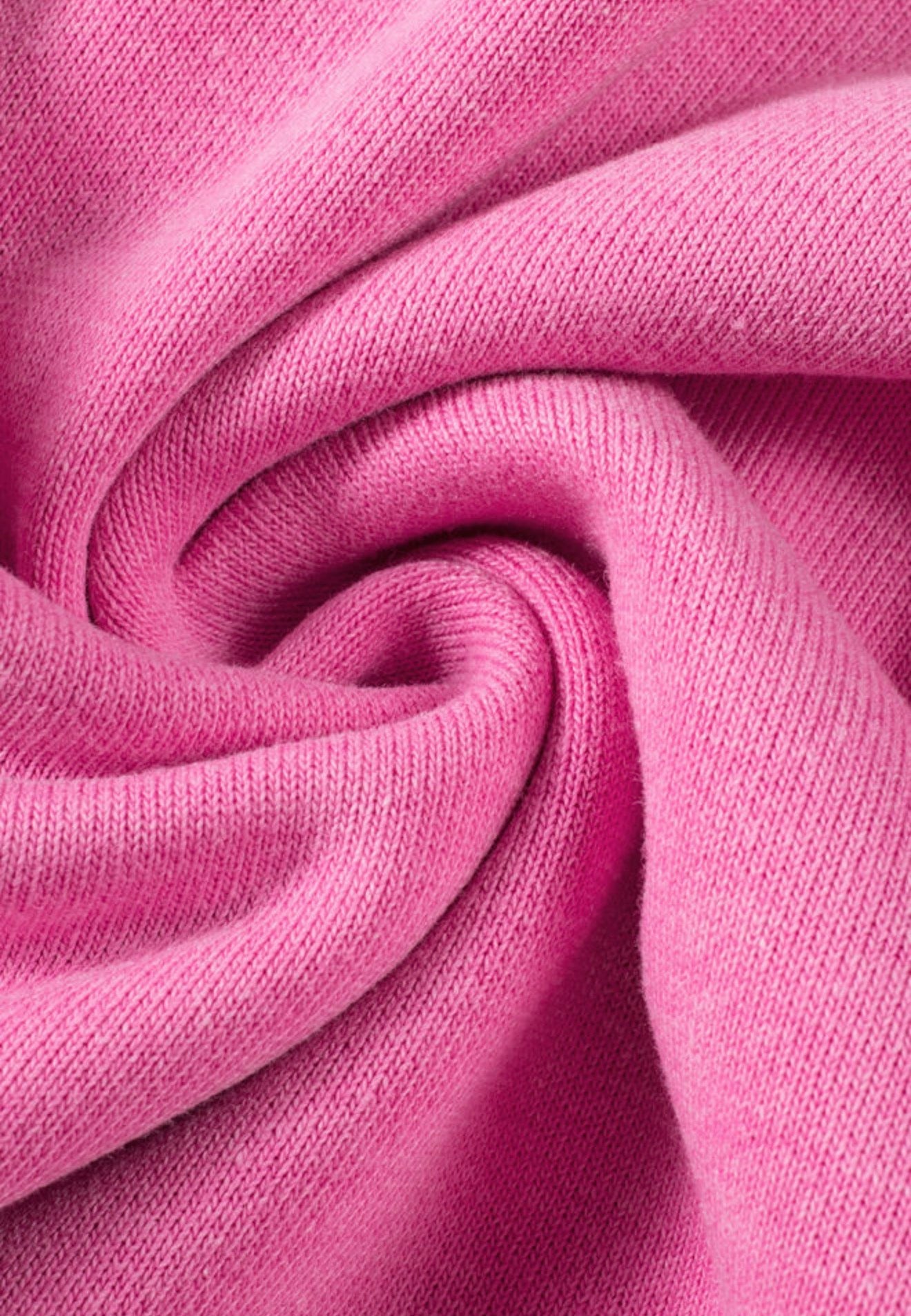Bubblegum pink casual dress with zippered neckline and side split hem by Ivy's Gifts & Boutique