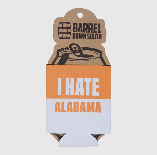 I Hate Alabama Koozie