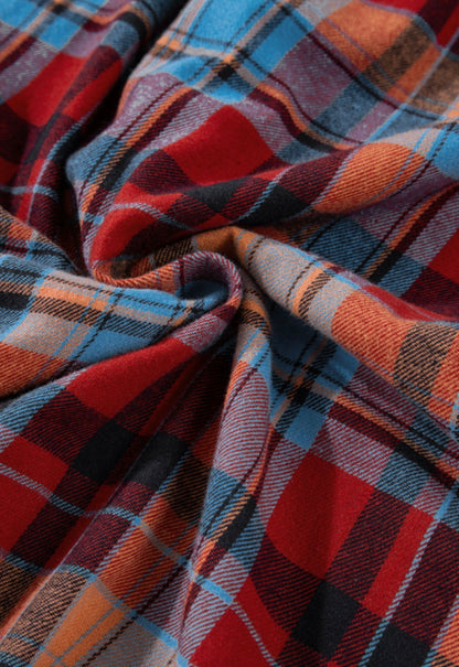 Multi color flannel