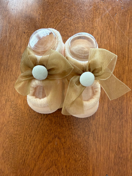 BB1 Infant Booties with Embellishment