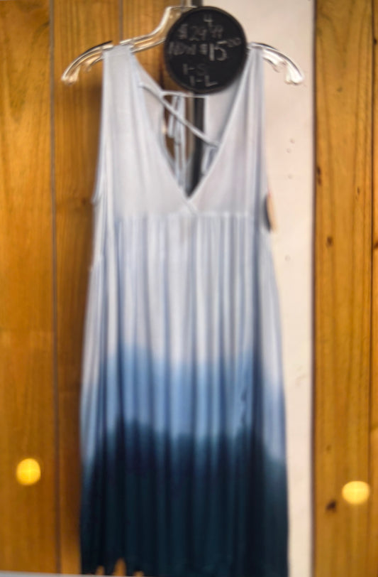 Ombré Blue Sundress