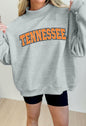 ML54 Gray Tennessee Mock Neck Pullover