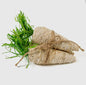 Natural Color Basket Rope Wrapped Carrot Bundle