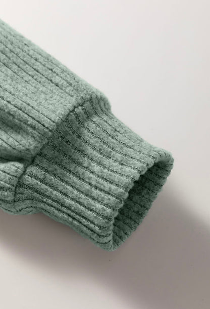 A66 Misty Aqua Green Henley with Pouch Pocket - Ivy's Gifts & Boutique